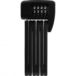 Велозамок ABUS 6055C/60 Bordo Lite Mini SH Black 4-значний код 7 рівень Фото №1